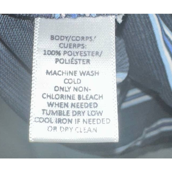 Ann Taylor‎ LOFT Blue and Red Shift Dress Size S - Picture 4 of 4